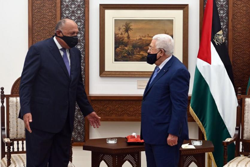 الرئيس يستقبل وزير الخارجية المصري 