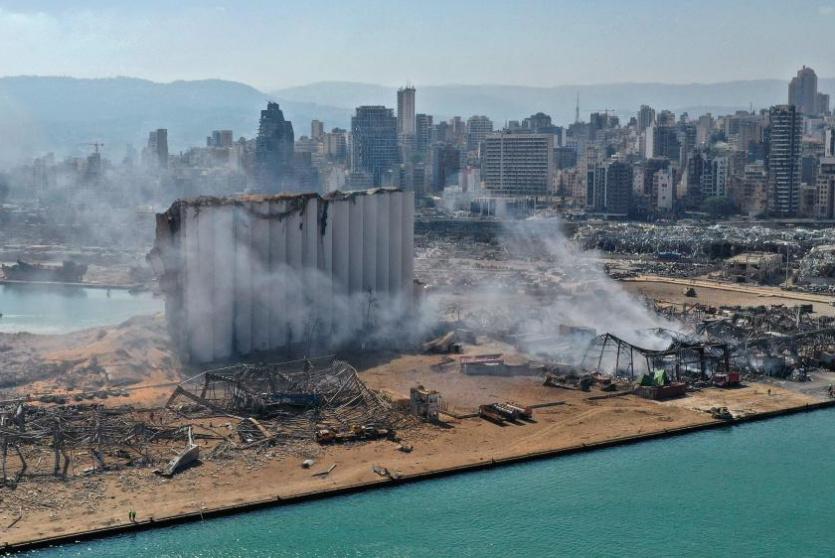 الانفجار الهائل الذي ضرب بيروت