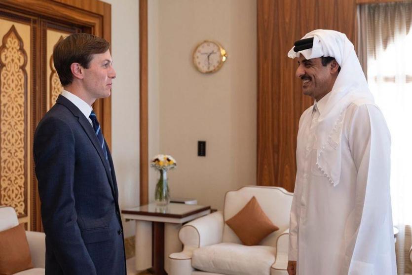 أمير قطر وكوشنر