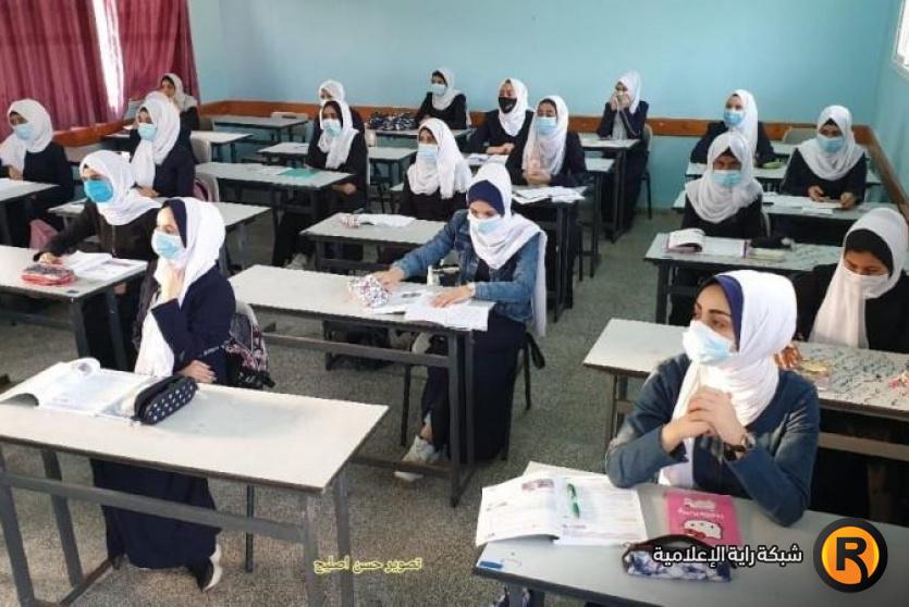 طلاب توجيهي في غزة