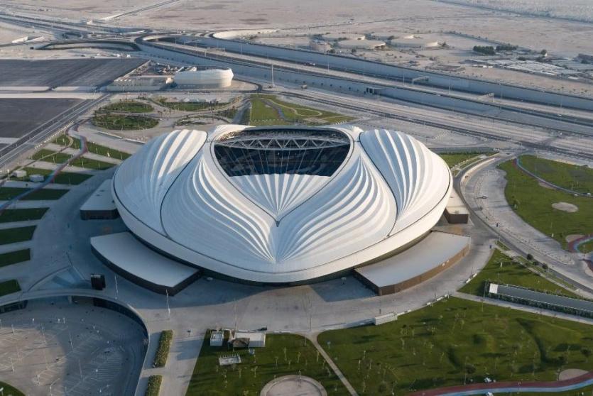 احد الملاعب في قطر 