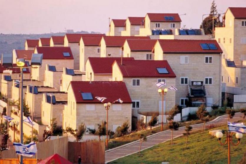 مستوطنة إسرائيلية على الأراضي الفلسطينية