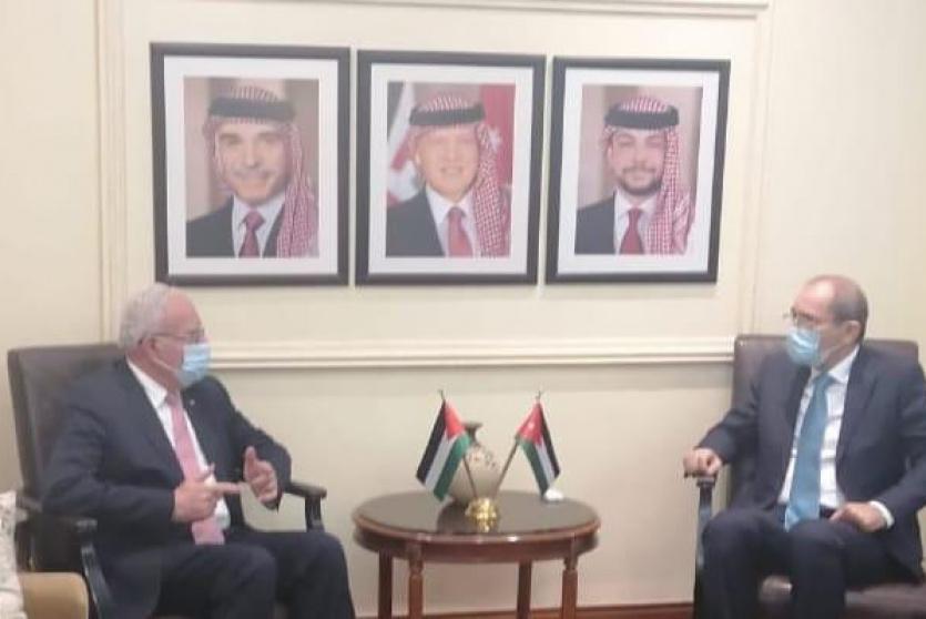 لقاء الصفدي والمالكي 