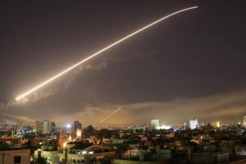 هجوم اسرائيلي سابق على سوريا 