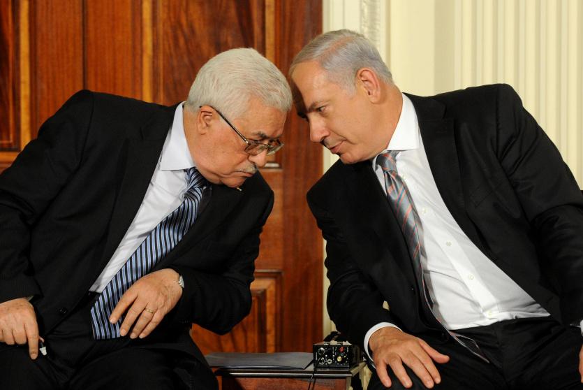 الرئيس عباس ونتنياهو
