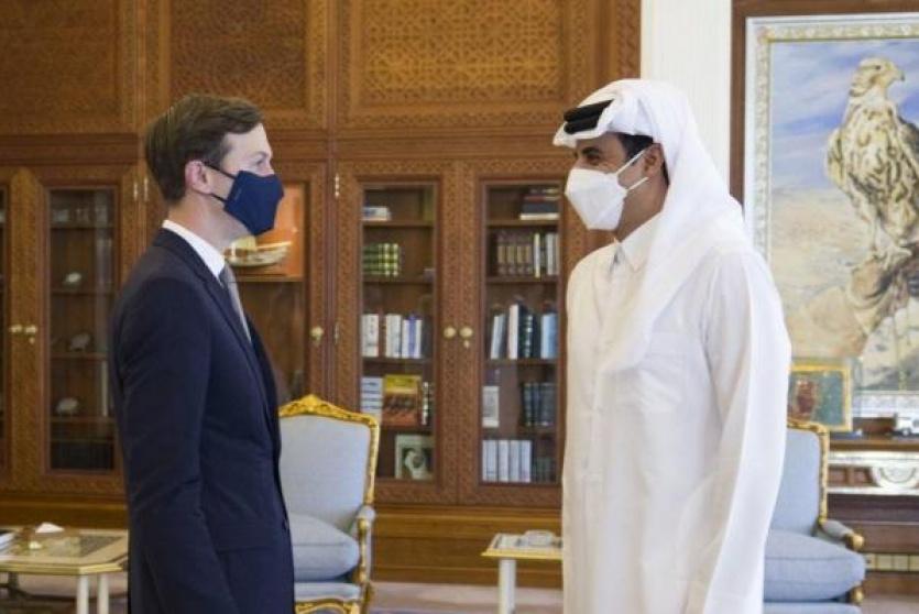 امير قطر وكوشنير