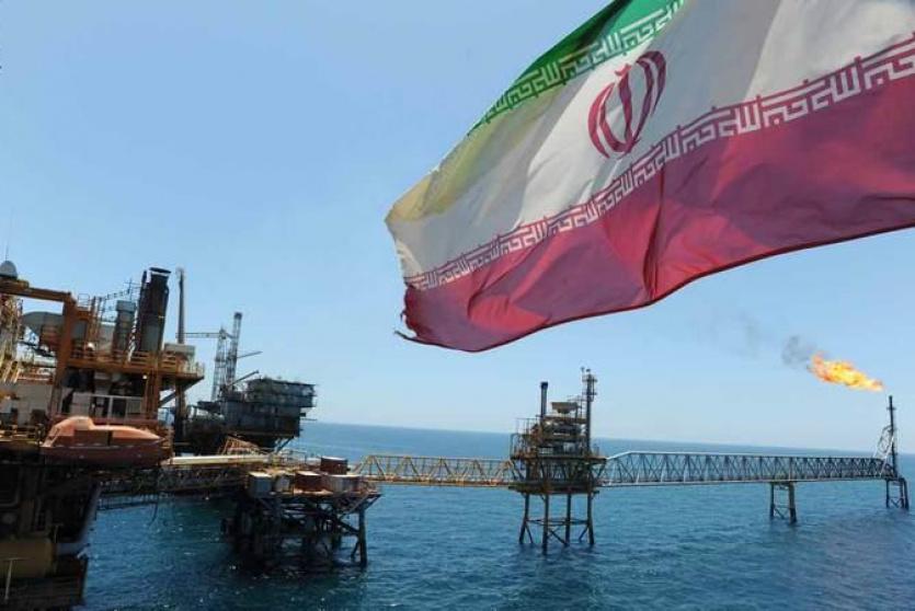 استخراج النفط في إيران