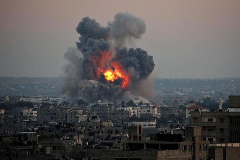 قصف على غزة