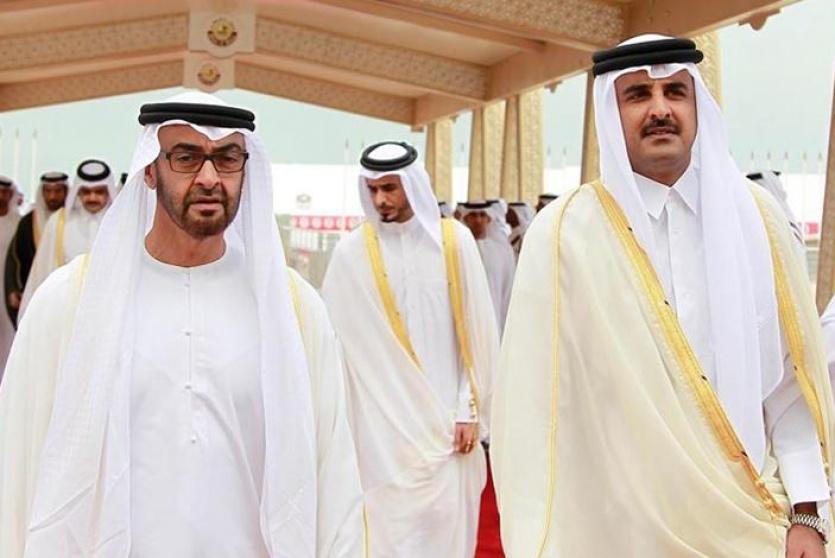 أمير قطر وولي عهد الإمارات