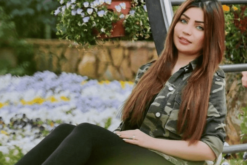 عارضة الأزياء اللبنانية زينة كنجو