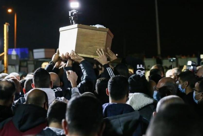 تشييع جثمان  الشهيد أحمد حجازي