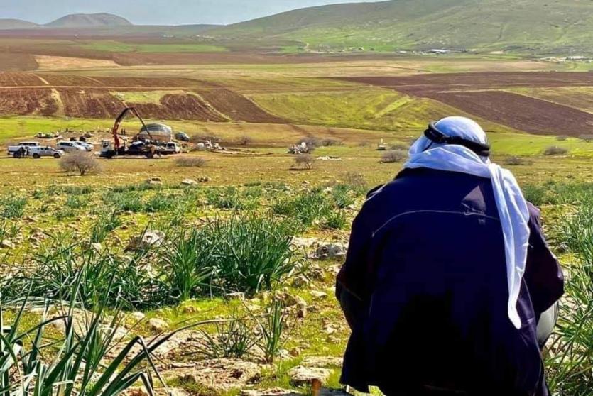 صورة من خربة حمص في طوباس