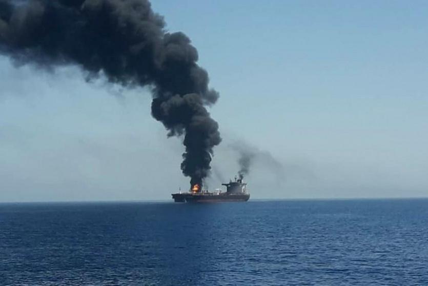  تفجير سفينة اسرائيلية في الخليج