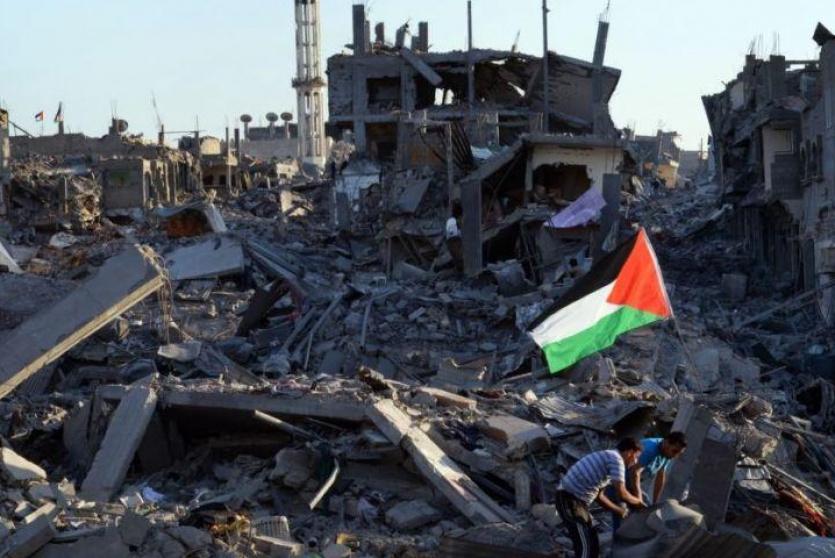 آثار الحرب على غزة عام 2014