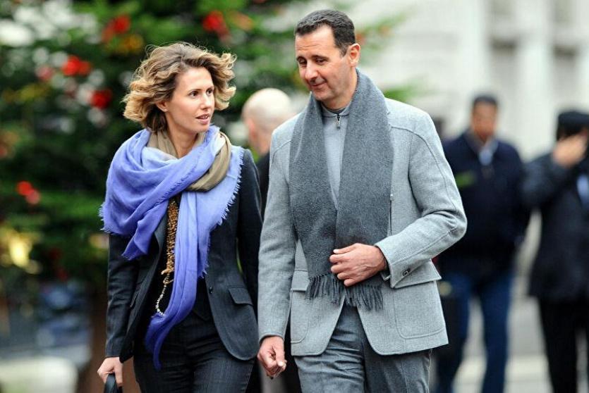 بشار الأسد وزوجته أصيبا بكورونا