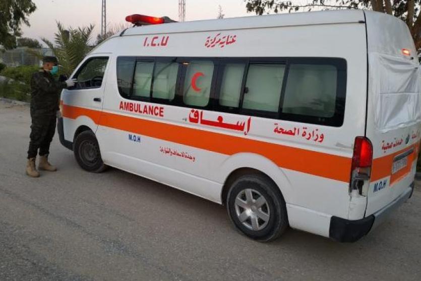 إسعاف فلسطيني -أرشيف-