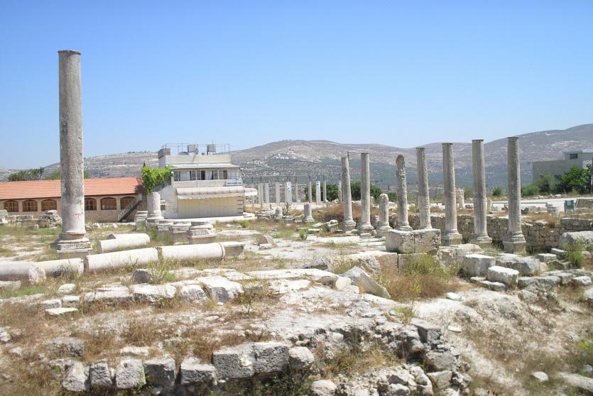 الموقع الأثري في سبسطية