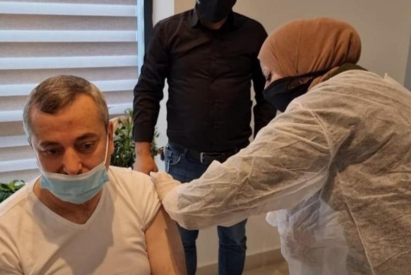 حملة التطعيم في المستشفى الاستشاري العربي