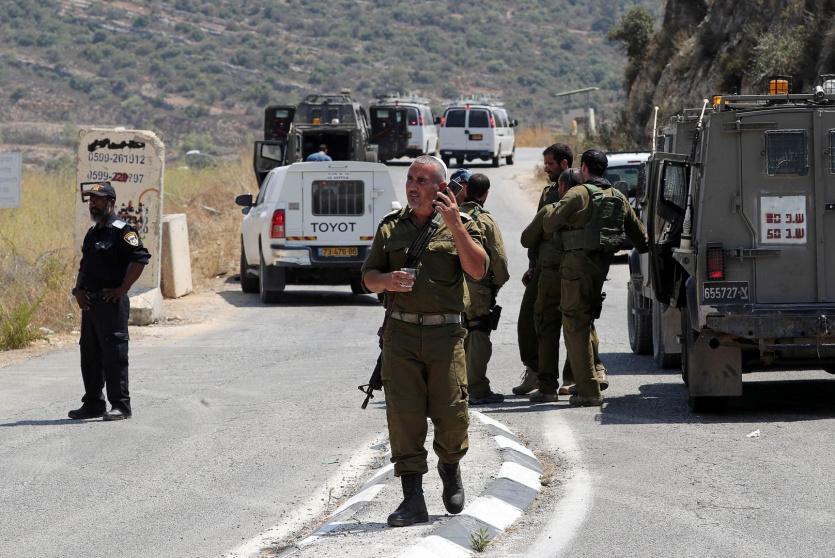 حواجز أمنية لجيش الاحتلال الإسرائيلي