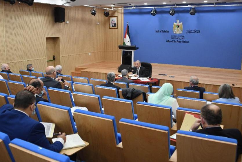 جلسة مجلس الوزراء الفلسطيني 