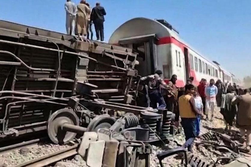 حادث قطار في مصر - أرشيف 