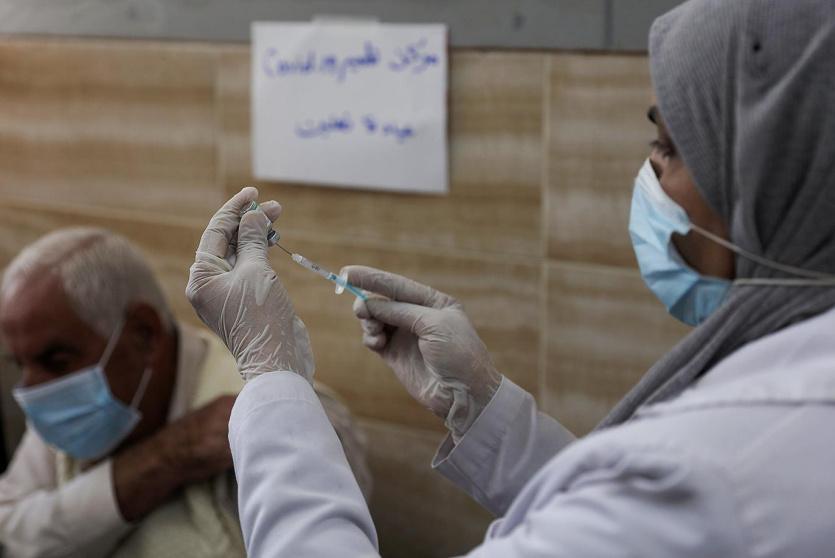 تطعيم كورونا في فلسطين - أرشيف 