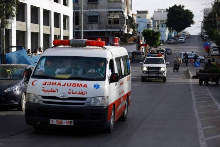 إسعاف في غزة -أرشيف-