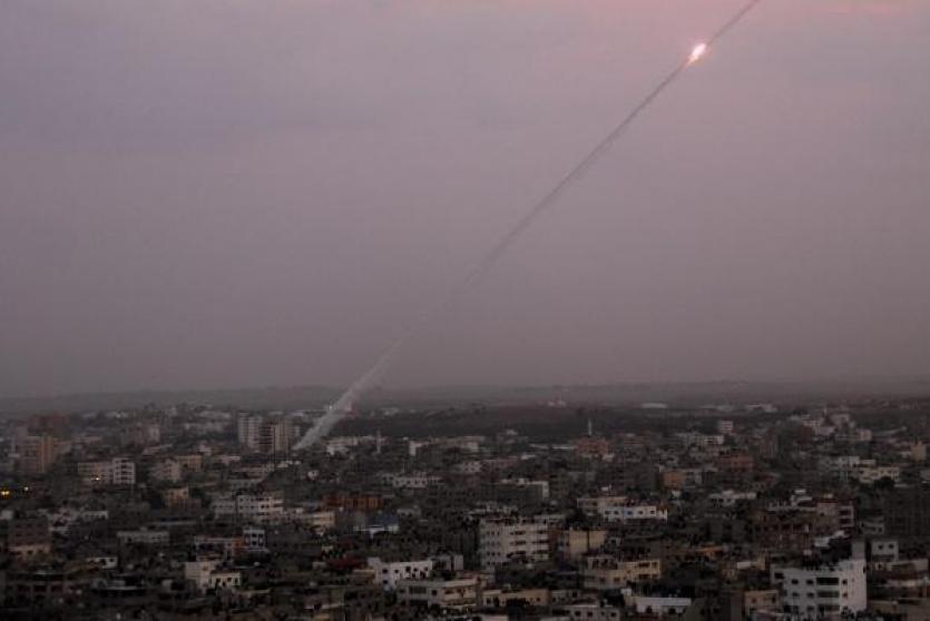 صواريخ من غزة 