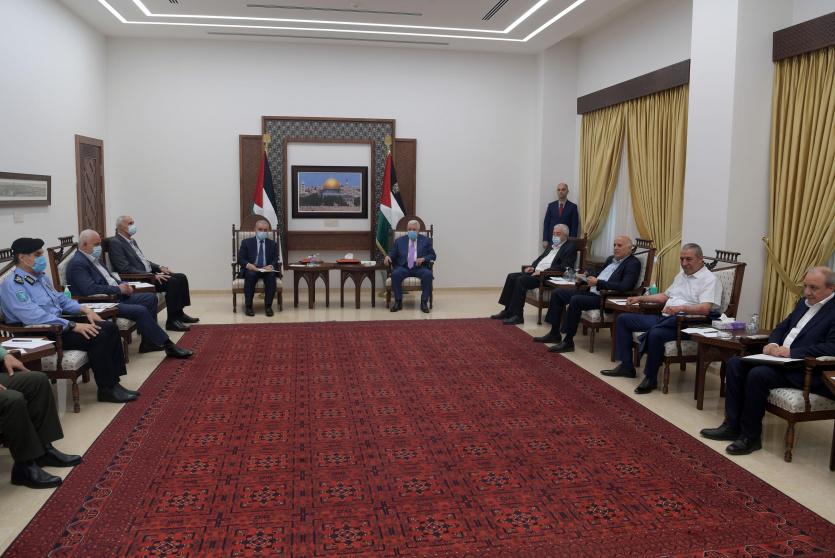الرئيس محمود عباس
