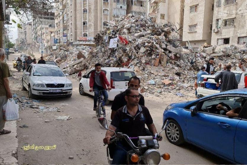 غزة بعد العدوان الاسرائيلي
