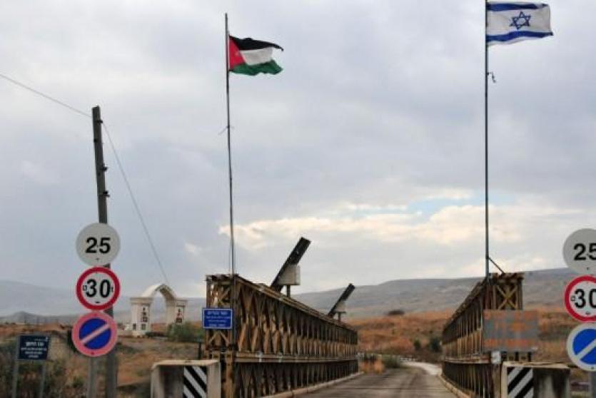 الحدود الاردنية مع اسرائيل 