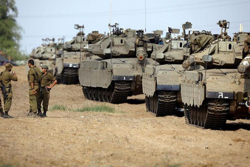 معدات عسكرية لجيش الاحتلال الإسرائيلي