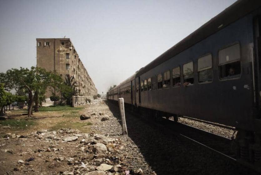 حادث قطار في مصر