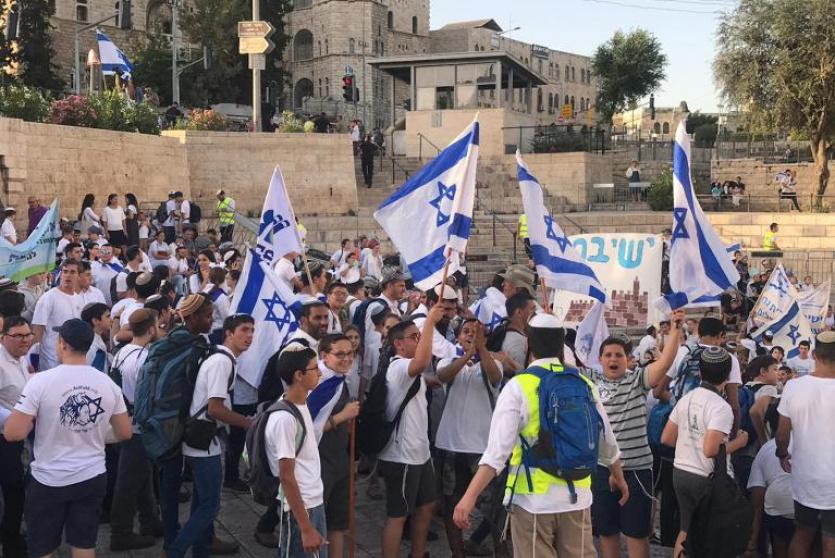 مسيرة الأعلام في القدس - ارشيف 