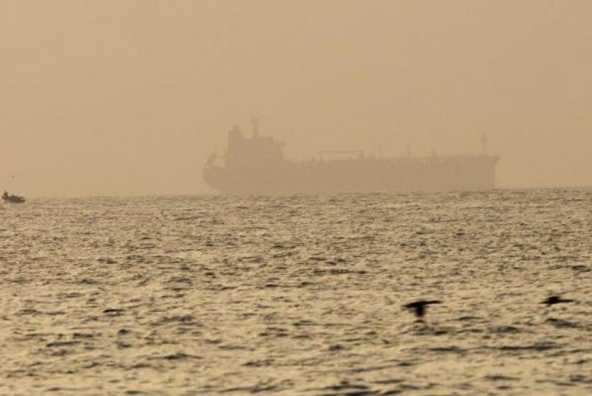 ناقلة النفط التي تعرضت لهجوم على مقربة من شواطئ الإمارات (أ ب)