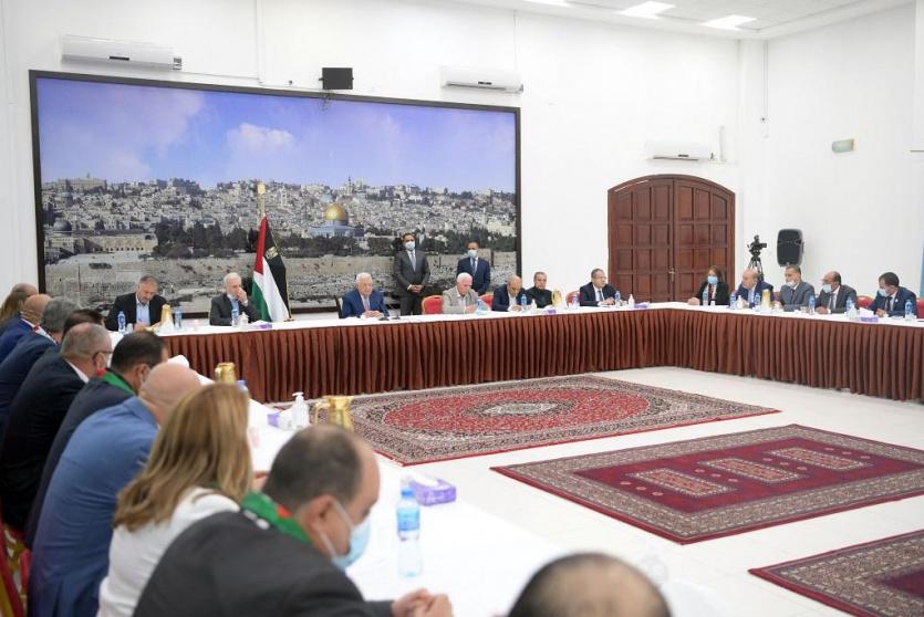 اجتماع الرئيس بوفد أقاليم حركة فتح في الخارج