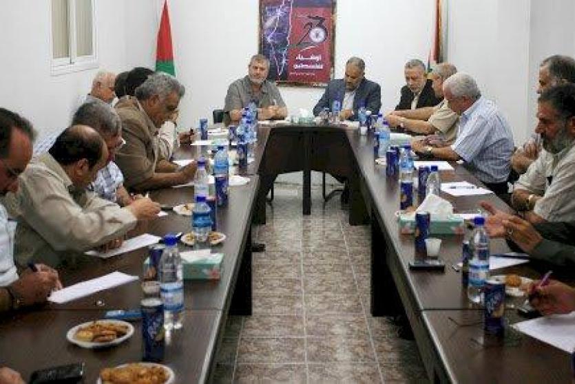 اجتماع الفصائل في غزة - ارشيف 