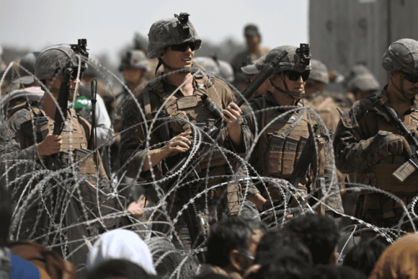 قوات أميركية في مطار كابل