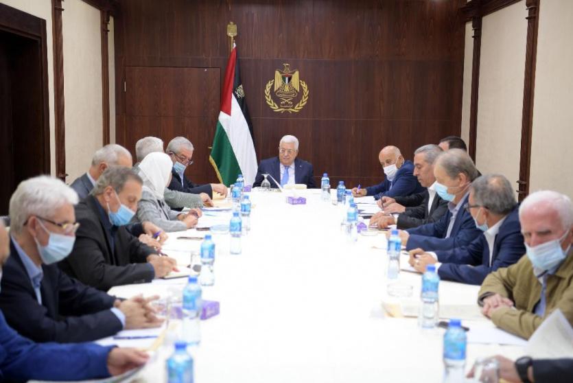 اجتماع مركزية فتح برئاسة الرئيس عباس