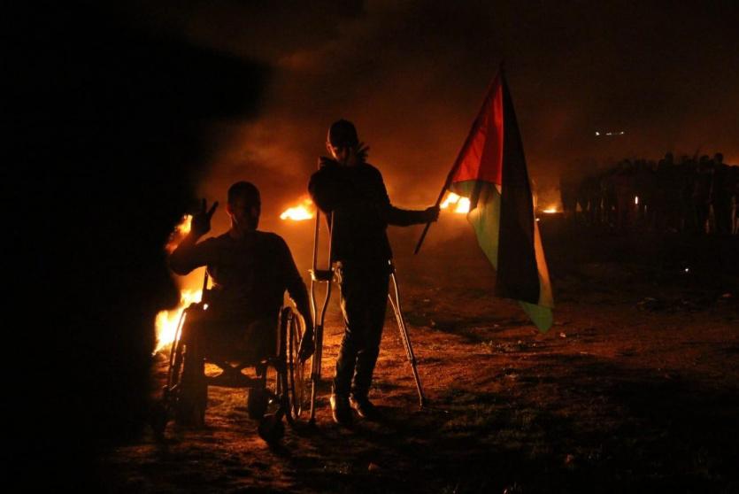 الإرباك الليلي في غزة - ارشيف