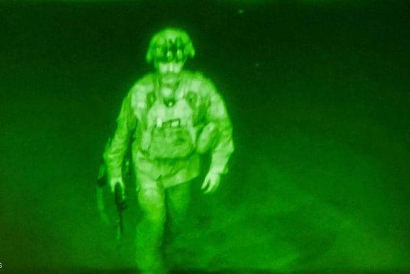 الجنرال دوناهو آخر عسكري أميركي يغادر أفغانستان