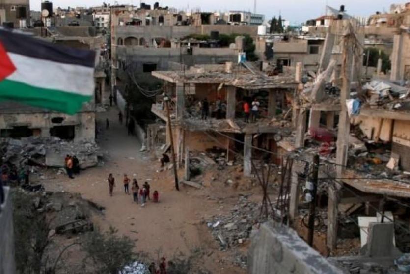 غزة بعد العدوان الاسرائيلي - ارشيف 