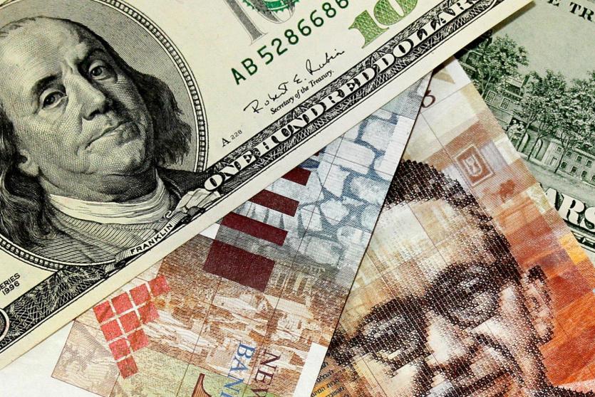 أسعار صرف العملات مقابل الشيكل الإسرائيلي