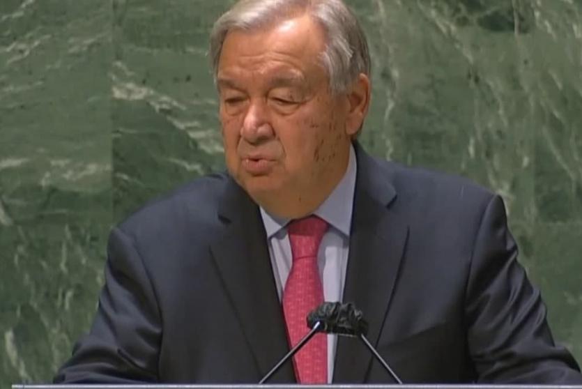 الأمين العام للامم المتحدة أنطونيو غوتيريش