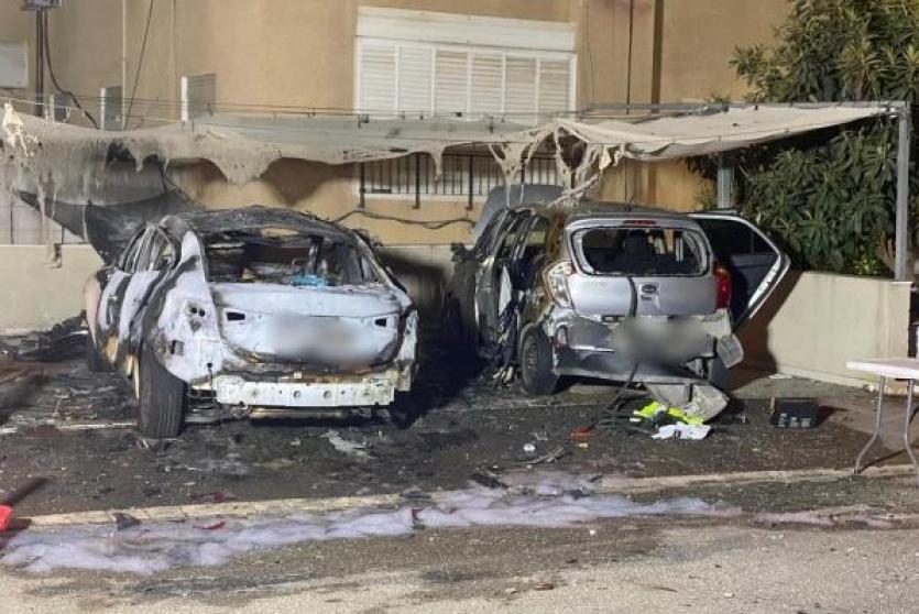 تفجير السيارتين في حيفا