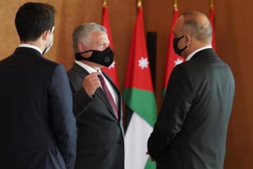 العاهل الأردني ورئيس الوزراء