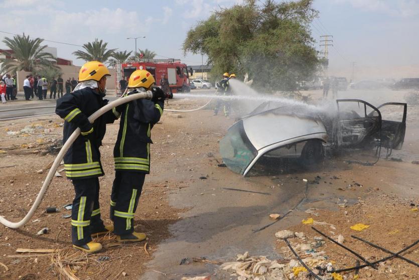 الدفاع المدني ينفذ مناورة في بيت لحم