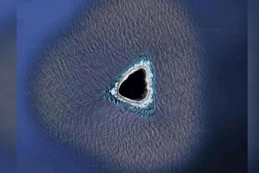 صورة جزيرة فوستوك على خرائط غوغل