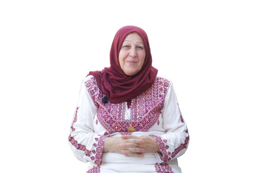 الناشطة مريم زقوت