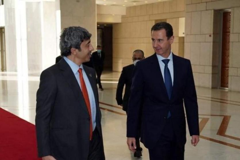 الأسد وآل نهيان